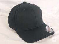 New - Unisex L/XL FlexFit Black Cap
