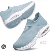 New sz 43 ADQ Women Trainers Running Shoes Walking Sneakers Lightweight Mesh Breathable Slip on Trainers with Air Cushion for Gym Jogging