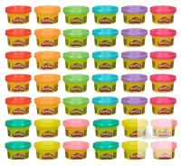 New Play-Doh Handout 42-Pack of 1-Ounce Non-Toxic Modeling Compound for Kid Party Favors, Trick or Treat, Classroom Prizes, School Supplies, Assorted Colors, Ages 2 and Up