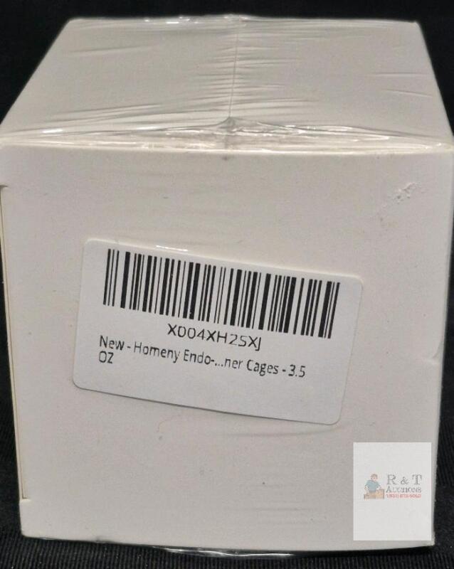Homeny Endoner Animal Research Cage, Model X004XH25XJ, 3.5 oz, 4.25" Cube, New/Sealed