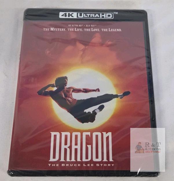 NEW Dragon: The Bruce Lee Story 4K Ultra HD + Blu-ray, Shout! Factory, DTS-HD MA, PG-13, 1993