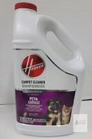 Hoover Paws & Claws Carpet Cleaning Formula, 128 fl oz, 2X Concentrated, Tropical Breeze Scent