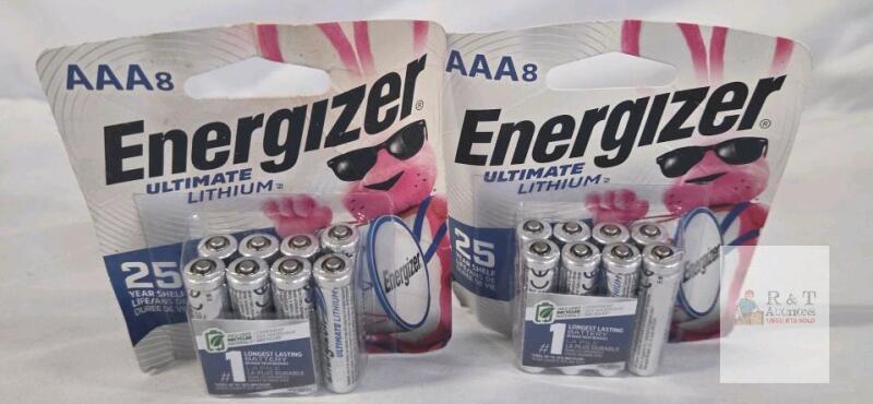 Energizer Ultimate Lithium AAA Batteries 1.5V, 16 Pack, Leak Proof, Long Shelf Life
