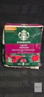 BB 10/ 25 Starbucks Caff&egrave; Verona Coffee Capsules for Nespresso Vertuo Machines, 8 Pack Package damaged but product is new