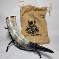 The Viking OX / Buffalo Horn Drinking Mug - New