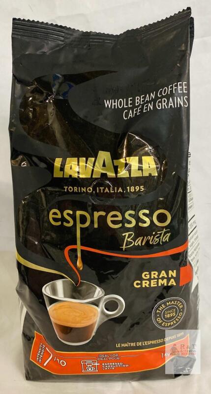 BB 2027 Lavazza Espresso Barista Gran Crema Whole Bean Coffee, 1 kg, Medium Roast, Intensity 7/10