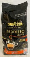 BB 2027 Lavazza Espresso Barista Gran Crema Whole Bean Coffee, 1 kg, Medium Roast, Intensity 7/10