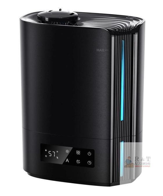 NEW BREEZOME MG07JS Ultrasonic Cool Mist Humidifier, 6L Capacity, Smart Humidistat, Essential Oil Diffuser