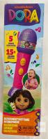 NEW Dora the Explorer Rainforest Rhythms Microphone by Spin Master, 5 Songs, 15+ Sounds, 3+, #20153031