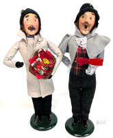 Vintage Byer's Choice 1993 / 1994 "THE CAROLERS" Up To 13" Tall, With Boxes