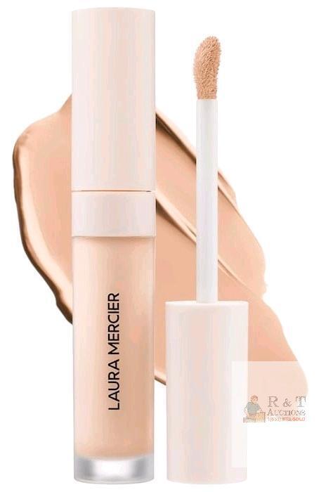 New LAURA MERCIER [2W2 : Light With Warm Undertones] Real Flawless Weightless Perfecting Serum Concealer, 15ml