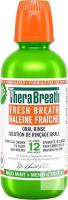New TheraBreath Fresh Breath Oral Rinse, Clinically Shown to Fight Bad Breath for 12 Hours, Alcohol-Free & Dye-Free Mouthwash, Certified Vegan, Halal, Kosher & Gluten-Free - Mild Mint, 473ml [exp 2028]