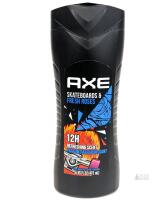 New AXE Skateboards & Roses Body Wash for All Day Freshness, Cedarwood & Rose, Paraben-Free and Dermatologist Tested, 473mL