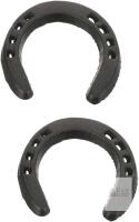 New 2pcs Cast Iron Horseshoe Wall Decor, Cottagecore Farmhouse Good Luck, 3" Tall Ea