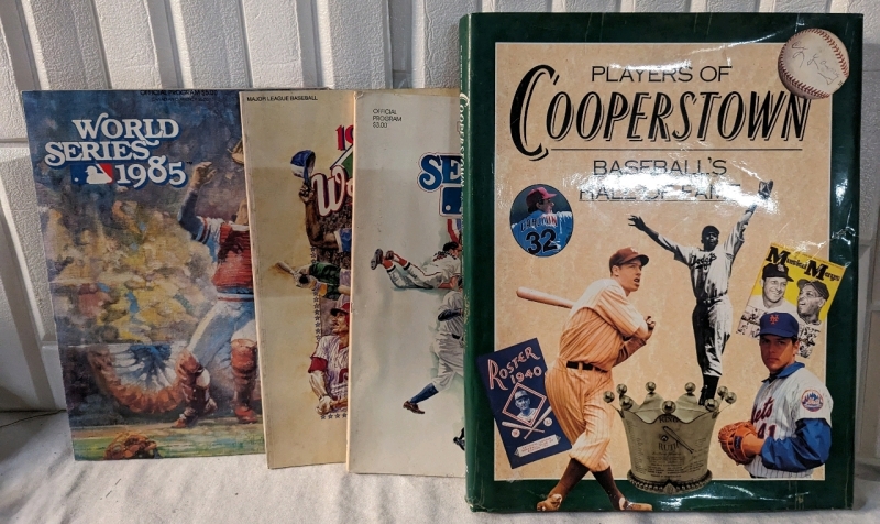 4 Baseball Books and Programs.