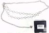 New 43.3" Long Tassel Double Hearts Hearts Waist Chain Belt for Women, Adjustable Body Jewelry, Body Belly Chain for Dress - 3
