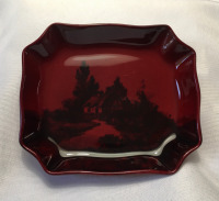 Royal Doulton Rouge Flambe Trinket Dish