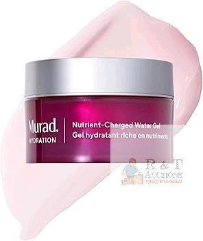 New Murad Nutrient-Charged Water Gel - Hydration Face Moisturizer - Lightweight Hydration Gel Moisturizer with Minerals, Vitamins and Peptides Backed by Science, 50ml