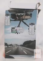 NEW Car Rearview Mirror Phone Holder, 360&deg; Rotation, ABS, 5.83"x3.74"x3.35", Black