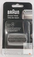 Braun 83M Shaver Head for Series 8, Genuine Replacement Cassette, Made in Germany, New Sealed