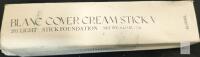 ELROEL Blanc Cover Cream Stick V Foundation, 201 Light, 0.45 oz (13g), SPF 50+, Exp 2028