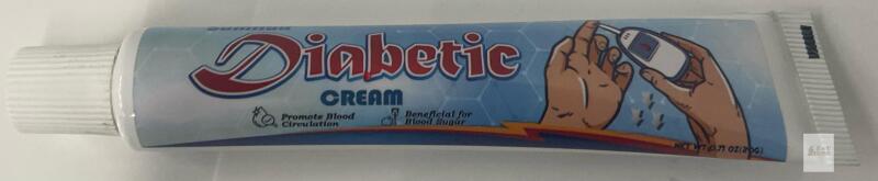 Baibang Qi Ling Anti-bacterial Diabetic Cream, 20g, Chlorhexidine Formula, Foot & Skin Care