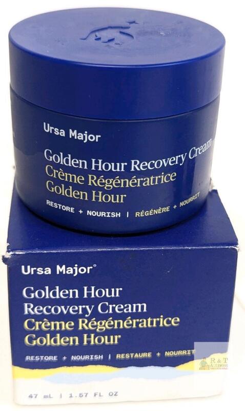 Ursa Major Golden Hour Recovery Cream 1.57 fl oz Jar, Vegan, Cruelty-Free, Aloe & Shea Butter Note: Online returns. Volumes may be lower than listed<br/>