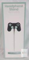 Headphone Stand - Controller Design, Sturdy Base, 10.43"x4.53", Fits Most Headphones, UPC 810142115077