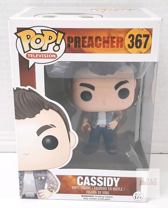 Funko Pop! Preacher #367 Cassidy Vinyl Figure &mdash; Boxed, 3.75 in, 2016, AMC TV Series, JJL 160727