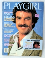Vintage PLAYGIRL Magazine April 1985 (Featuring Tom Selleck)
