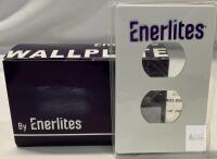 Enerlites 8811-W Single Gang Duplex Wall Plate Covers, White, Polycarbonate, Lot of 10+