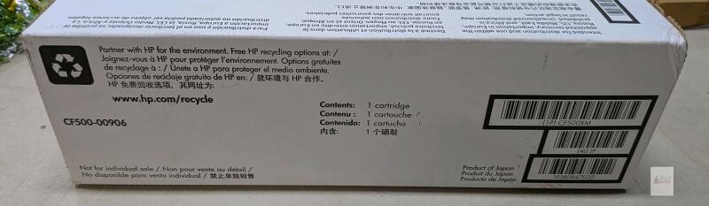HP 202X Cyan High Yield LaserJet Toner Cartridge CF500XM for M254/M281, Genuine OEM, New Boxed