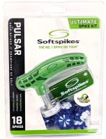 New SOFTSPIKES Pulsar Fast Twist 3.0 Ultimate Cleat Kit, Blue/White, 18 Spikes