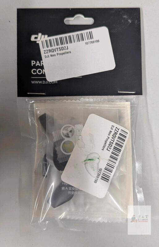 NEW DJI Neo Propellers Replacement Set, Model WB5Z16, 4-Pack, Original, S/N 9FRBM9A001008S, New