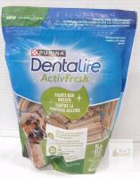 bb june 2026 Purina DentaLife ActivFresh Mini Oral Care Dog Chews, 56 Count, 1.06 lb, Chicken Flavor