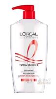 New - L&rsquo;Or&eacute;al Paris Hair Expertise Total Repair 5 Shampoo for Dry and Damaged Hair, With Keratin XS Technology to Repair Split Ends and Restore Strength Bond, 828ml