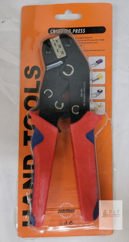 New - SN-48B ratcheting electrical terminal crimping tool , 0.5mm-2.5mm - AWG 20-14