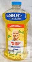 Mr. Clean Platinum Antibac Multi-Surface Cleaner, Lemon Scent, 1.21L Kills 99.9% Bacteria,