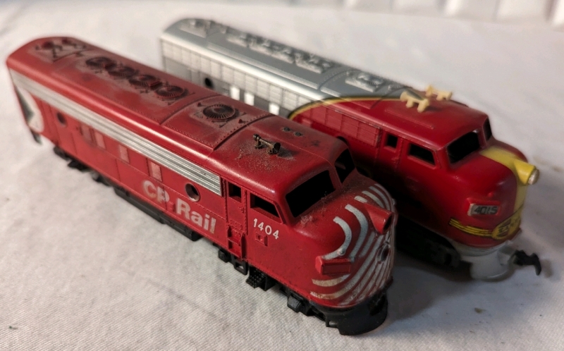 2 Model Train Locomotives.