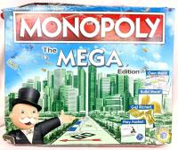 [Damaged Box] New MONOPOLY : THE MEGA EDITION, Play Faster, Own More, Build More, Get Richer