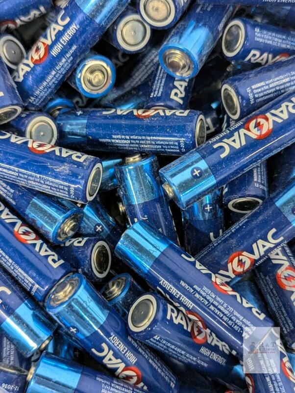 36 New Loose RAYOVAC High Energy AA Alkaline Batteries 1.5V, 12 Year Shelf Life, 815-36 GEN