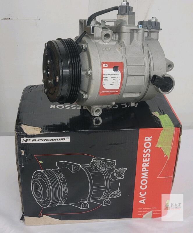 A-Premium Air Conditioner AC Compressor with Clutch Compatible with Buick Skylark Chevrolet Chevy Beretta Cavalier Corsica Pontiac Grand Am Sunfire Oldsmobile Achieva