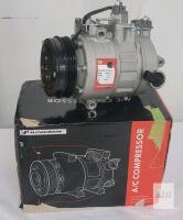 A-Premium Air Conditioner AC Compressor with Clutch Compatible with Buick Skylark Chevrolet Chevy Beretta Cavalier Corsica Pontiac Grand Am Sunfire Oldsmobile Achieva