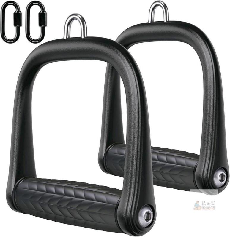 New BENELABEL D Handle Cable Attachments, Cable Machine Handles, Non-Slip and Comfortable, Solid Aluminum Alloy Grip, Gym Handles for Cables
