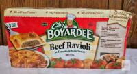 Chef Boyardee Beef Ravioli, 8 Cans x 425g, Tomato & Meat Sauce, Best by 2027, USA