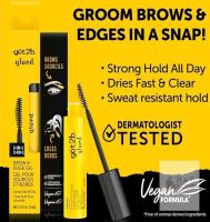 New Got2b Glued 2in1 Brows & Edges Gel, 16ml, All-Day Hold, Dermatologist Tested, Vegan Formula, For Eyebrows and Edges