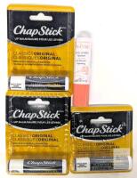 3 New Chapstick Classic Original Lip Balm (4g ea) & AV&Egrave;NE Hydrating Lip Balm 4g (exp 03/2028)