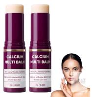 2 New Cemenrete Calcium Multi Balm, Calcium Volume Multi Balm, Collagen, Korean Collagen Moisturing Stick, Suitable for Eyes, Neck, Face