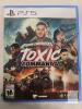 PlayStation 5 " John Carpenter's Toxic Commando " Physical Copy . Cooperative First-Person Shooter Video Game . Case cracked bottom left