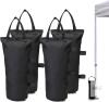 New 4-Pack Canopy Tent Sandbag Weights, Holds Up To 240lbs of Sand (Sand Not Included) For Gazebos, Sun Shades, Vendor Tents +